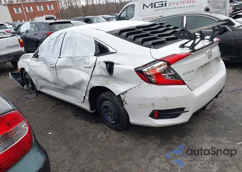 2021 Honda Civic Sport из США, поврежденный, VIN 19XFC2F86ME200839